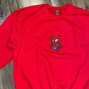 Embroidered sweatshirt Spider-Man